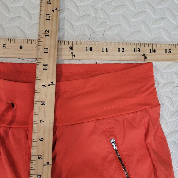 Athleta Trekkie North Jogger Pants Womens 2 Flame Orange Athleisure Activewear - Picture 8 of 10